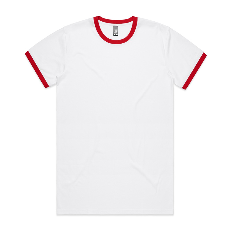 Download As Colour Ringer Tee Mens Men S T Shirts Singlets As Colour Clothing Noveltees