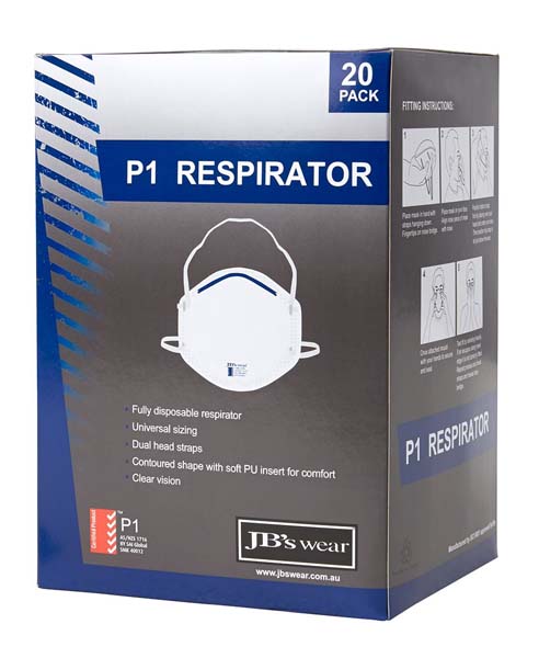 P1 Respirator 20pc