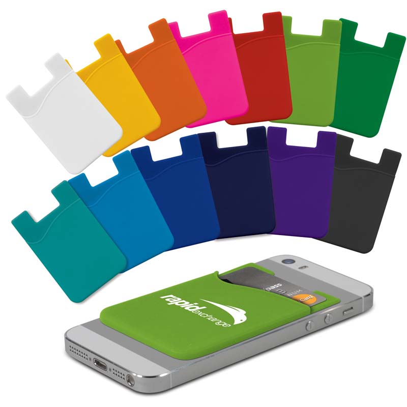Silicone Phone Wallet - Indent